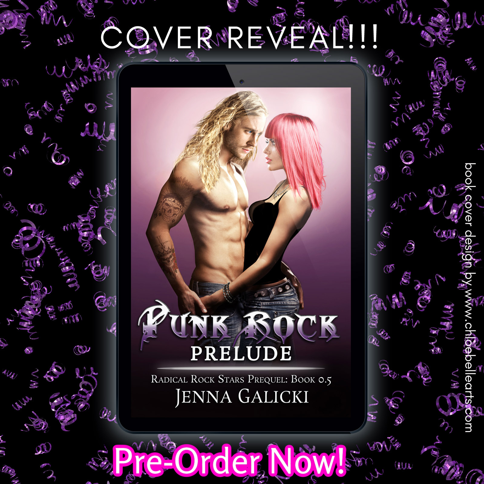 Cover Reveal and Pre-order for Punk Rock Prelude (Prequel to The Prince of Punk Rock)