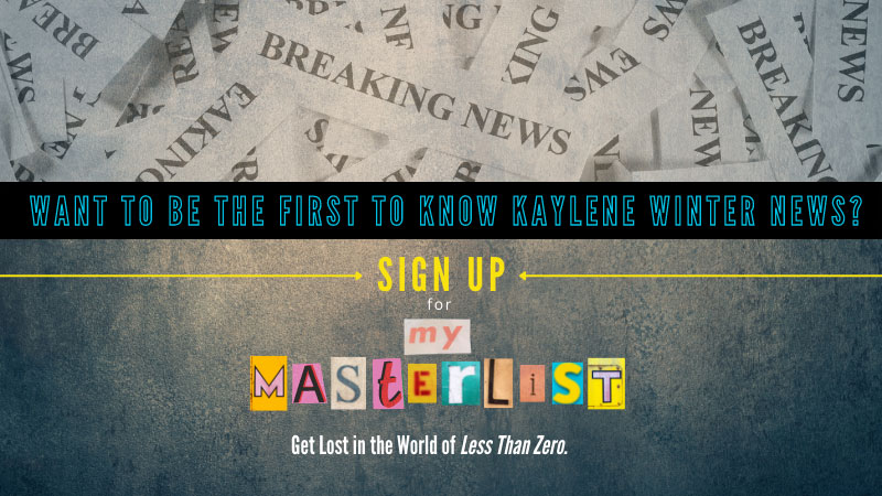 Join the Masterlist and get all the exclusives delivered to you - FIRST!