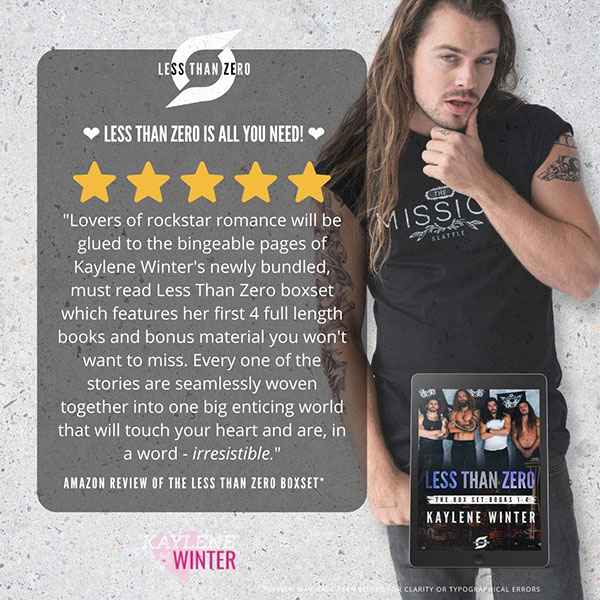 After I read Endless, which I absolutely loved, I didn't think Kaylene Winter could pull off a better rockstar romance than that but she did!