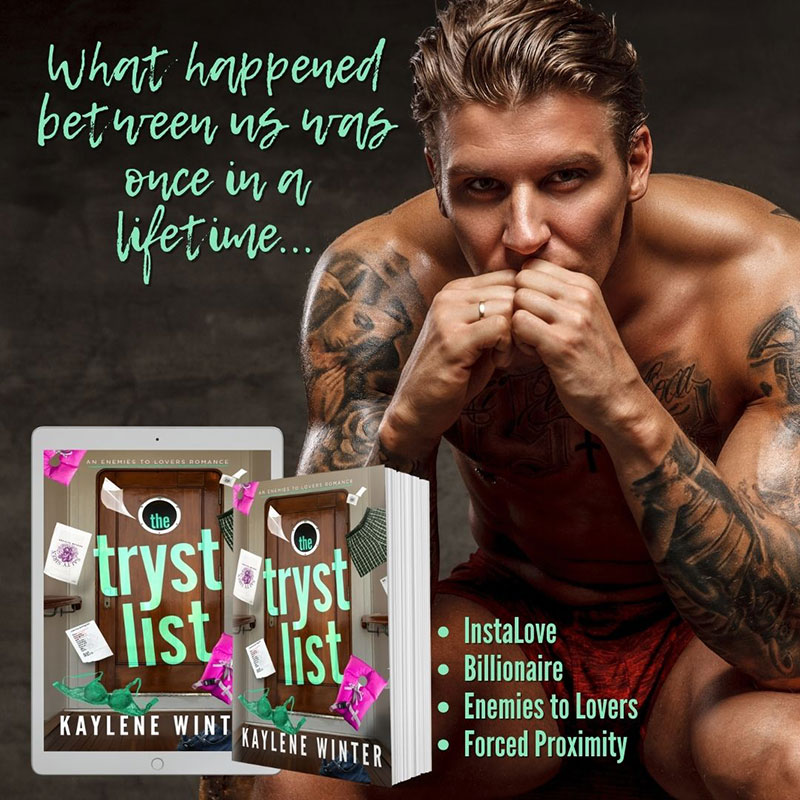 Preorder The Tryst List here