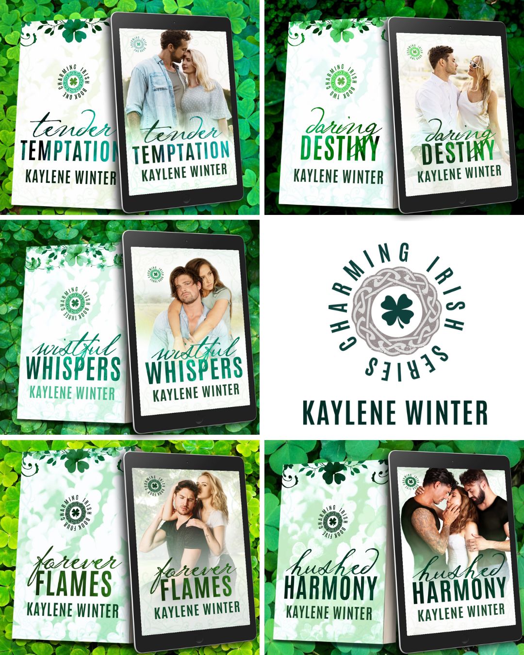 COVER REVEAL: THE CHARMING IRISH SERIES – ALL FIVE!